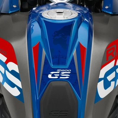 AZ GRAPHISHOP PARASERBATOIO RESINA 3D TANKPAD BMW R 1200 GS 2013-2018 GP-100(M)(Rallye)