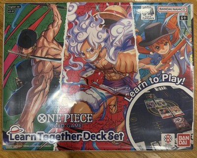 One Piece Card Game Learn Together Deck Set LT01 English Sealed