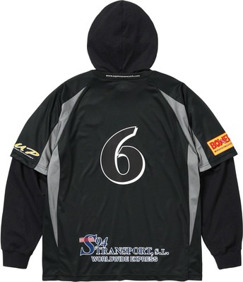 美品　Supreme Hooded Soccer Jersey black S Buy Supreme Hooded Soccer Jersey 'Black' - FW23KN37 BLACK | GOAT