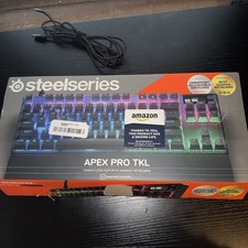 SteelSeries Apex Pro TKL Wired Gaming Keyboard Black.