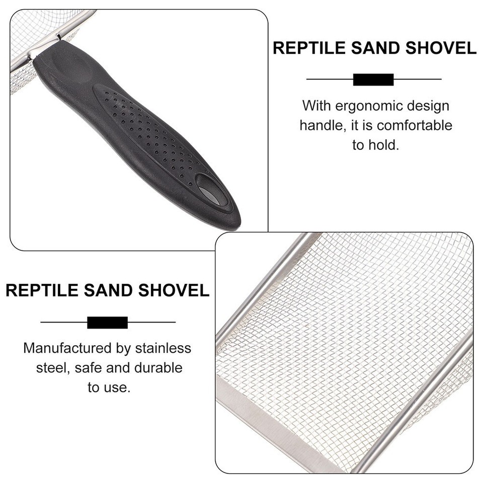 Curated visual reference: Picture Idea: 2 Pcs Convenient Litter Shovel Reptile Scooper Household Bearded Dragon