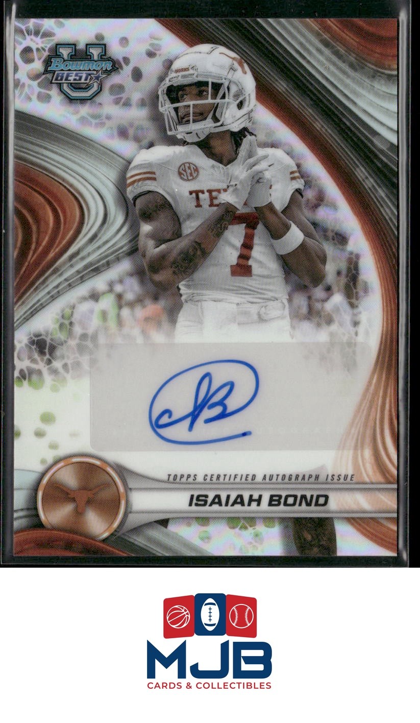 2024 Bowman University Best Isaiah Bond Best of 2024 Autographs Auto #BOA-IB