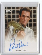 James Bond Dangerous Liaisons Auto Autograph Robert Davi as Franz Sanchez