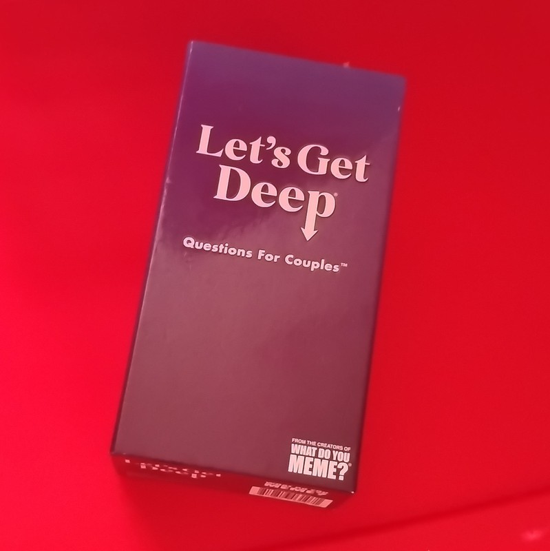 What Do You Meme? Let’s Get Deep Questions for Couples Card Game, 2 Players, 17+