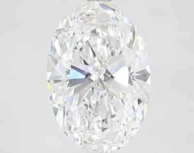 Lab Grown Cts OVAL Cut I Color VS1 Clarity IGI Certified CVD