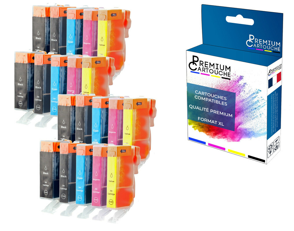 Cartouche compatible pour CANON 550XL en télétravail pour imprimer facilement vos dossiers