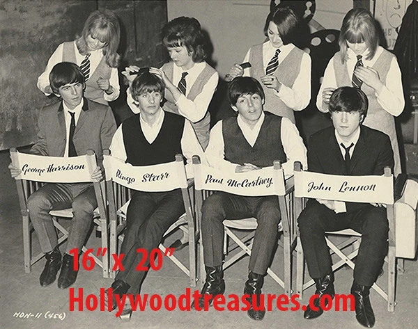 PERSONALITY Beatles~Hair Salon~Poster~Barber~Decor~Rockabilly~Stylist~Photo~16" x 20"