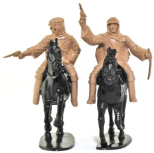 Reamsa Lawrence of Arabia & Auda Abu Tayi w 2 Imex Horses - 60mm plastic