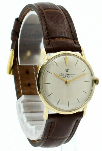 Jules Jurgensen Women Gold Tone Diamond Accent MOP Dial Quartz Watch New Battery s-l400.jpg main image 3