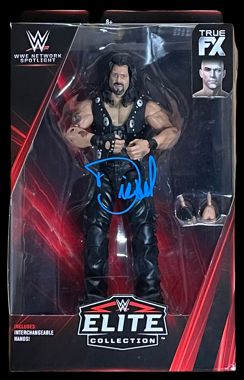 WWE KEVIN NASH DIESEL Signed Mattel Elite Spotlight Series Action Figure BAS COA