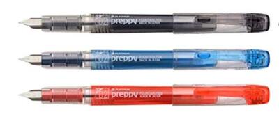 PLATINUM Fountain Pen Preppy Ultra Fine 02EF PSQ-400#-1/3/11 3-Piece Set
