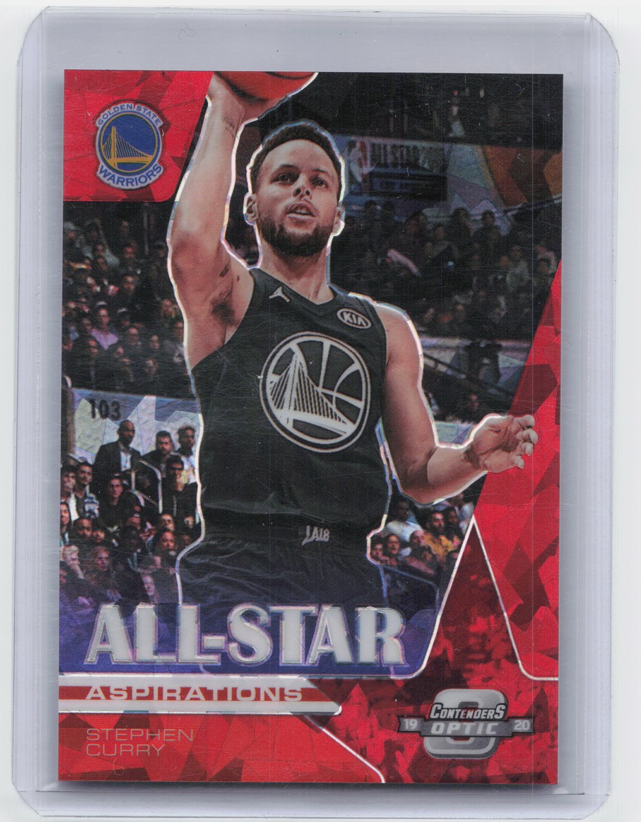 2019-20 Contenders Optic #19 Stephen Curry All-Star Aspirations