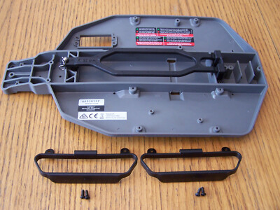 Fits Traxxas 1/10 2wd Slash Grey Chassis Battery Straps Nerf Bar XL-5 VXL BL-2s