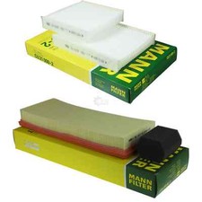 MANN-FILTER Filtersatz Innenraumfilter Luftfilter für Peugeot 2008 I 1.2 THP