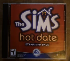 The Sims: Hot Date ~ Expansion Pack (PC Game CD-ROM(2003) Case And CD Only