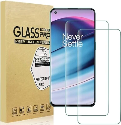 (2 Pack) Tempered Glass Screen Protector For OnePlus Nord CE 5G