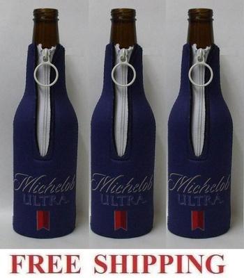 michelob ultra beer koozie
