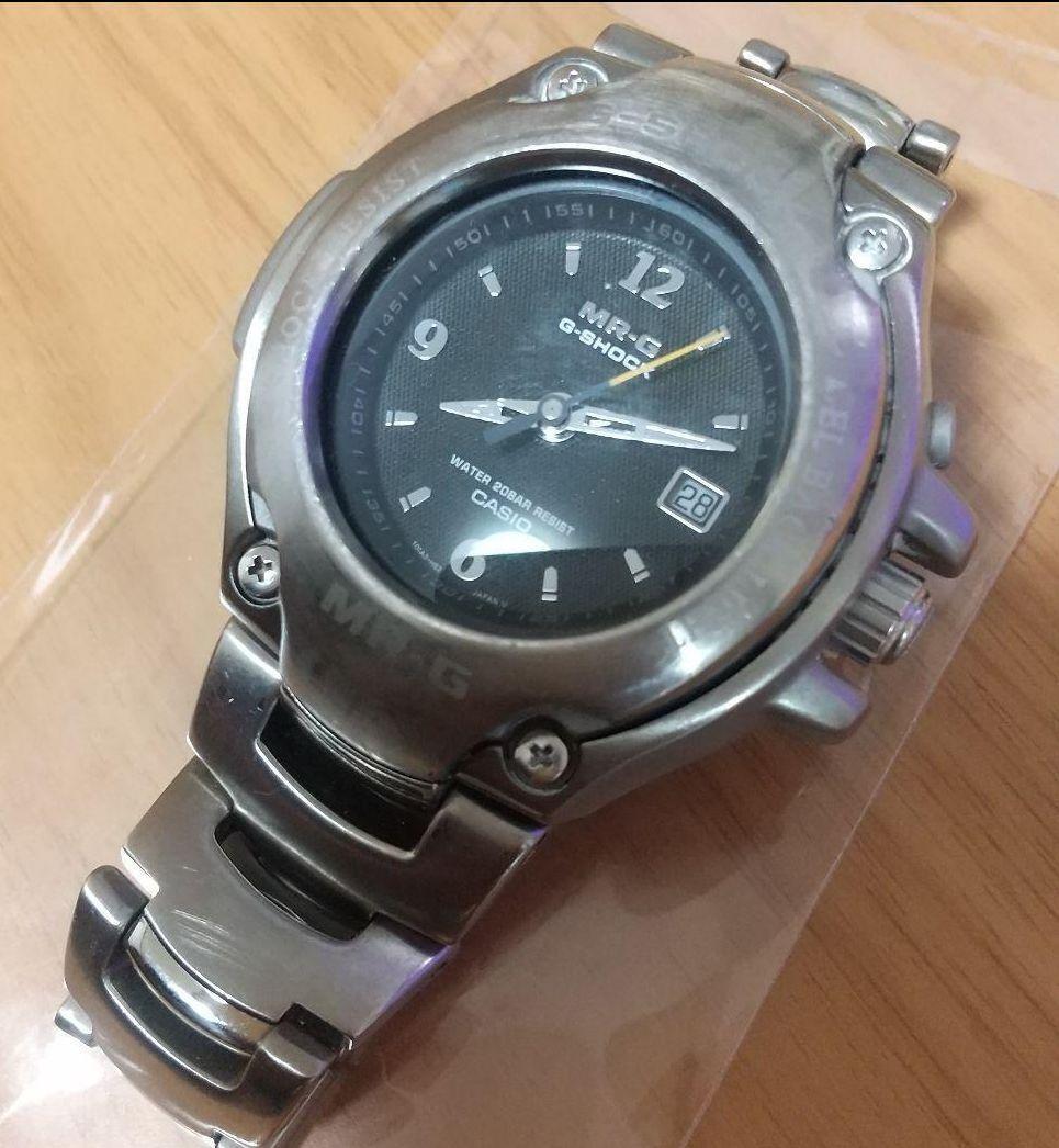 CASIO G-Shock MR-G MRG-122 Titanium Gunmetal 40mm Men's CASIO G-Shock MR-G MRG-122 Titanium Gunmetal 40mm Men's