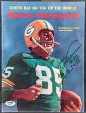 Jerry Kramer Autograph1967 Sports Illustrated inscription Super Bowl 1/2 PSA/DNA