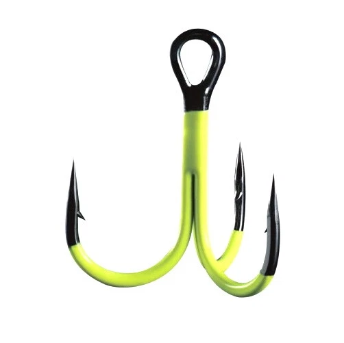 BKK Spear-21 UVC Drillinge Gr. 10 - 2/0 UV-aktive Haken