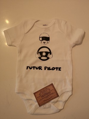 Body Bebe Foot Futur Footballeur Comme Papa 100 Coton Personnalise Ref 22 Produits Handmade Vetements Chaussures Et Accessoires