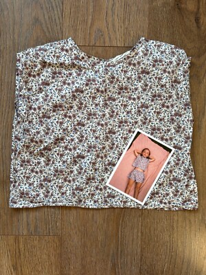 ~ Schönes Soor Ploom Liberty Print Top, Größe 10 ~