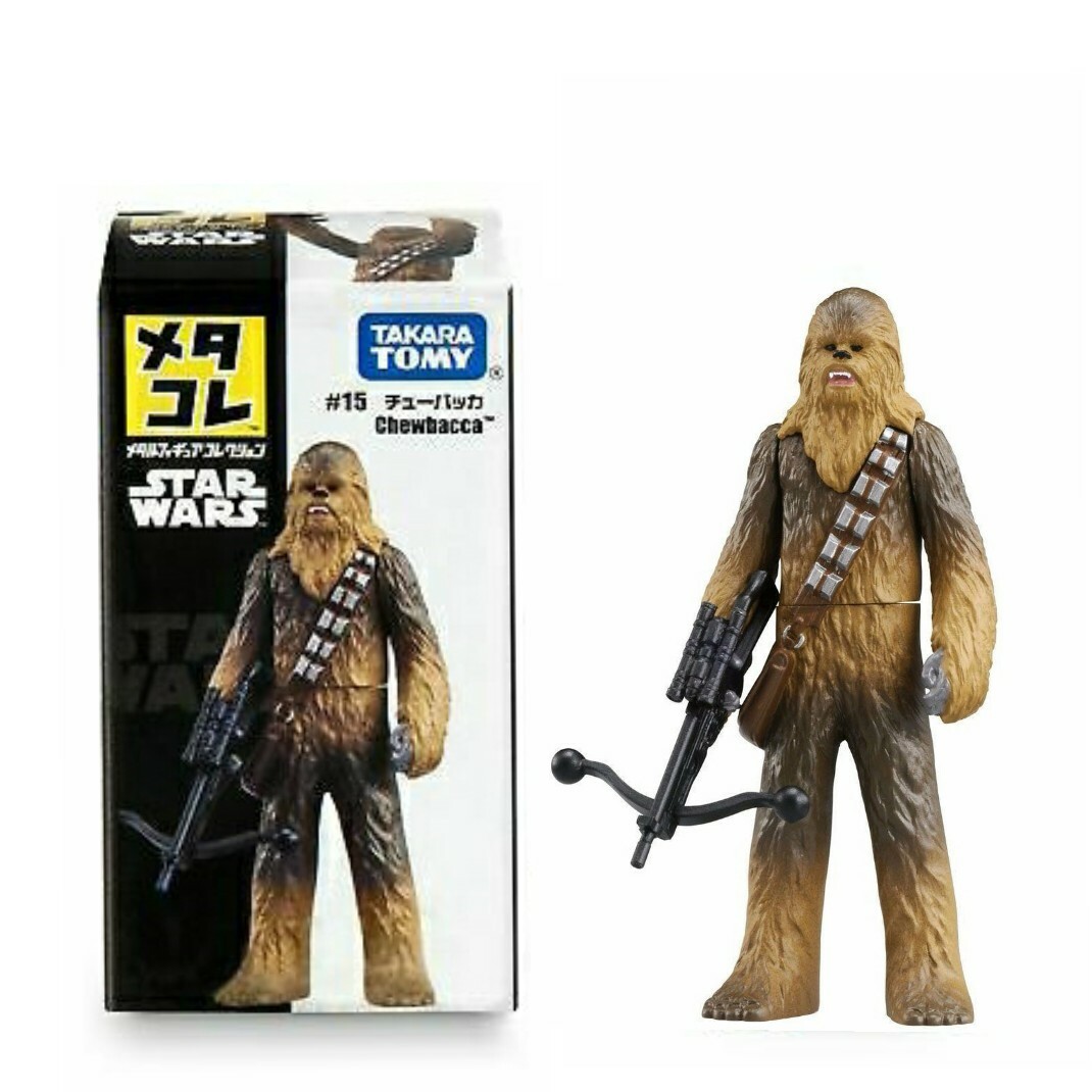 Takara Tomy Metal Figure MetaColle Star Wars #15 Chewbacca Diecast