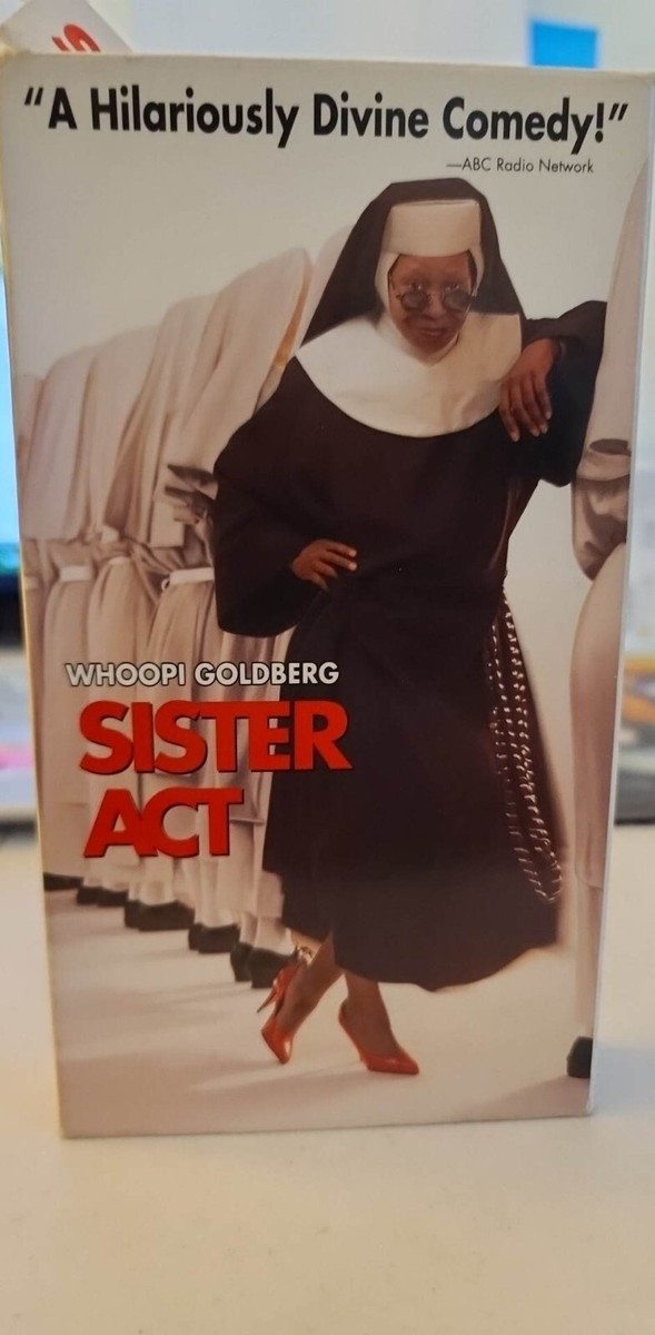 Sister Act (VHS, 1992, Whoopi Goldberg Dame Maggie Smith Harvey Keitel)  (B92)
