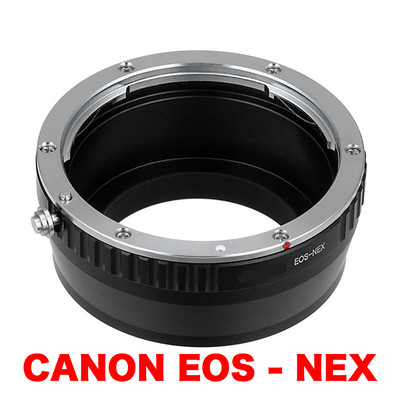 EOS NEX Canon EOS Objektiv EF-S Lens Adapter an Sony NEX Kamera