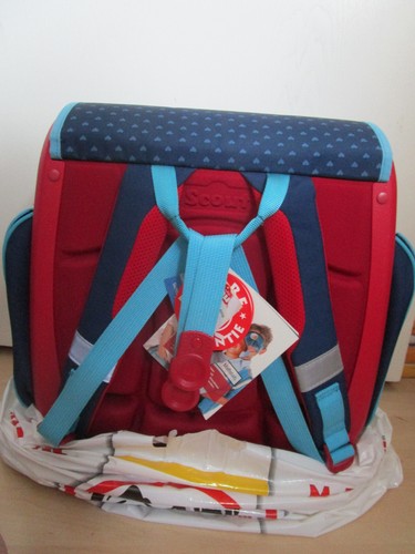 Scout Schulranzen Set 5tlg. Sweet Heart Herzen Schmetterling - Bild 4 von 5