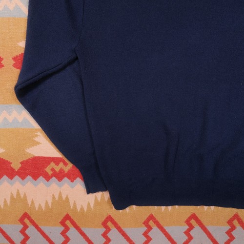 Vtg Keebler Embroidered Logo Navy Blue Sweater Men's XL V-Neck USA Made Kellogg - Picture 15 of 16