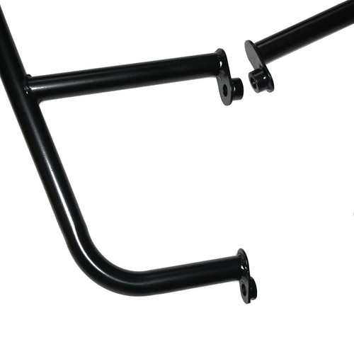S'adapte À Royal Enfield Interceptor 650CC Grand Garde Moteur Noir - Photo 4/16