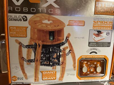 VEX Robotics Spider Motorized STEM Giant Walking Robot Hexbug Brand NEW 