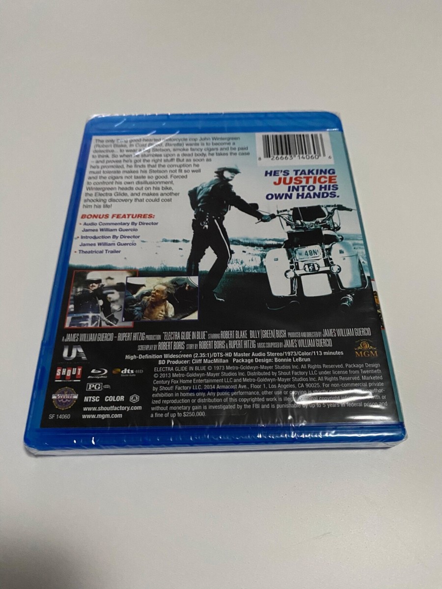 グライド・イン・ブルー('73米) Electra Glide In Blue | 1973 | Shout Factory | OOP | Blu Ray | NEW