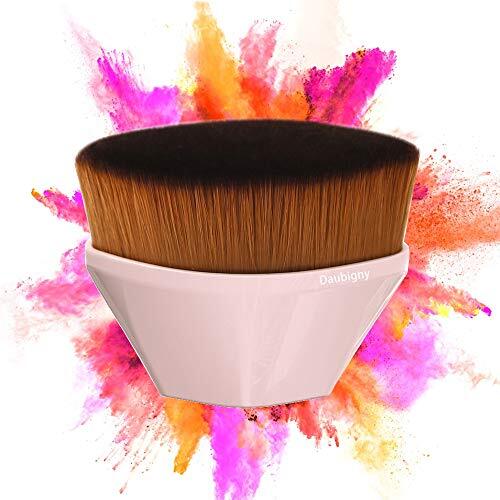 Foundation Makeup Brush Flat Top Face Blush Liquid Powder Blending Liquid Cream - Picture 3 of 8
