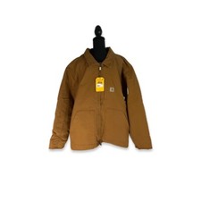 Carhartt loose fit washed duck sherpa lined coat jacket Men s 3XL