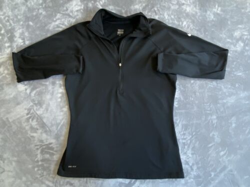 Nike Pro Jacket Womens Extra Large Black Sweatshi… - image 1