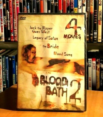 BLOOD BATH 2 4 Filmpaket BOX JACK THE RIPPER GEHT WESTLICH DIE BRAUT DVD NUOVO NEU