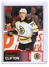 Connor Clifton 2019-20 Upper Deck Overtime Rookie Red Parallel Card #174 /99