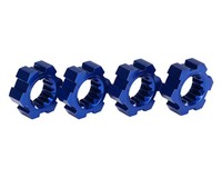 Traxxas Radmitnehmer Sechskant Alu Blau Eloxiert TRX7756X X-Maxx 8S, Xrt Vxl, X-