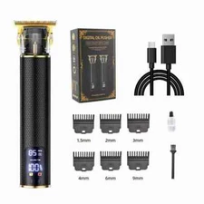 Professional Hair Clippers Trimmer Cutting Beard Cordless Barber Shaving Machine
