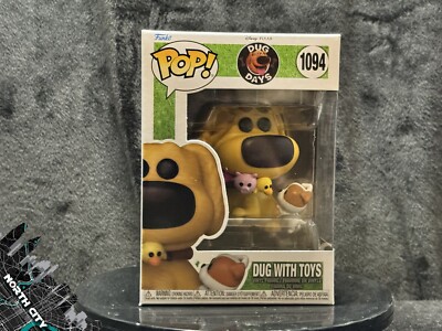 Funko Pop #1094 Dug with Toys (Dig Days) w/protector
