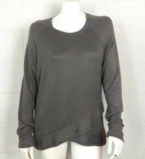 NWT Ladies Active Life Gray Long Sleeved Top Size L