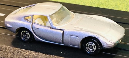 Tomica Toyota 2000-GT Tomy Japan Pocket Cars #5 1:60 Scale Silver Loose Vintage - Picture 9 of 14