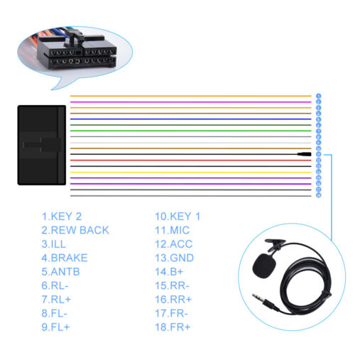 Single 1 Din 7" Car Stereo Radio Android/Apple Carplay BT Flip Out Player +Cam - Picture 18 of 22