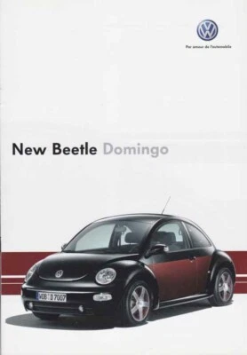 Catalogue Brochure VW New Beetle Domingo 09/2004 France - Photo 1/2