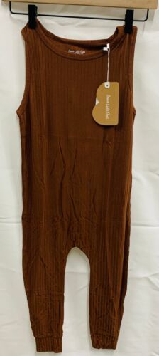 Brave Little Ones Romper 4/5T Brown - Picture 1 of 6