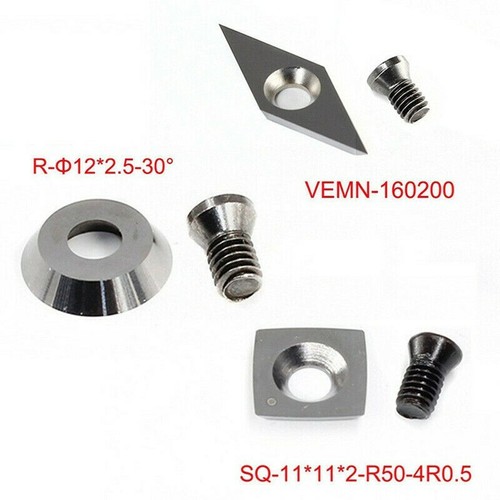 Carbide Tips Inserts Blades For Chisel Cutter Wood Turning Lathe Holder-Tool AU - Picture 9 of 9