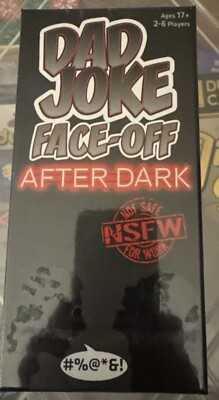 Dad Joke Face-Off: After Dark Edition Game - New Sealed Adult Game