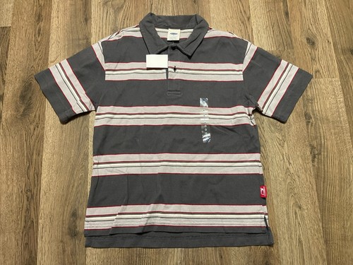 Old Navy Shirt, Boy's Size 6, Green Red White, Polo, Short Sleeve, NWT